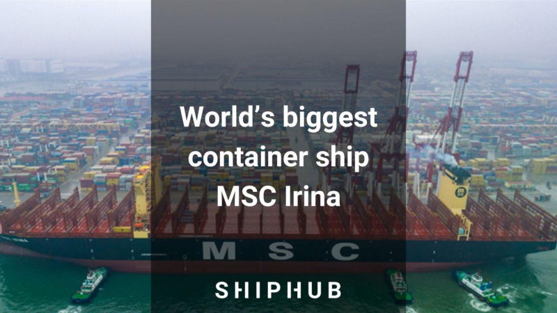 MSC Irina - მსოფლიოში ყველაზე დიდ საკონტეინერო გემს ქართველის სახელი ეწოდა