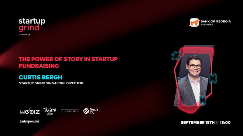 საქართველოს ბანკის მხარდაჭერით, Startup Grind Tbilisi სტარტაპ ეკოსისტემების ლიდერებს უმასპინძლებს