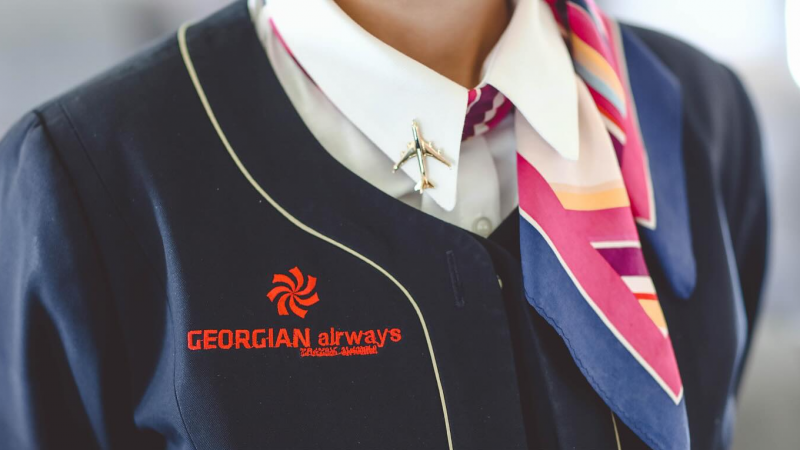 Georgian Airways-ში ბორტგამცილებლის პოზიციაზე ვაკანსიაა