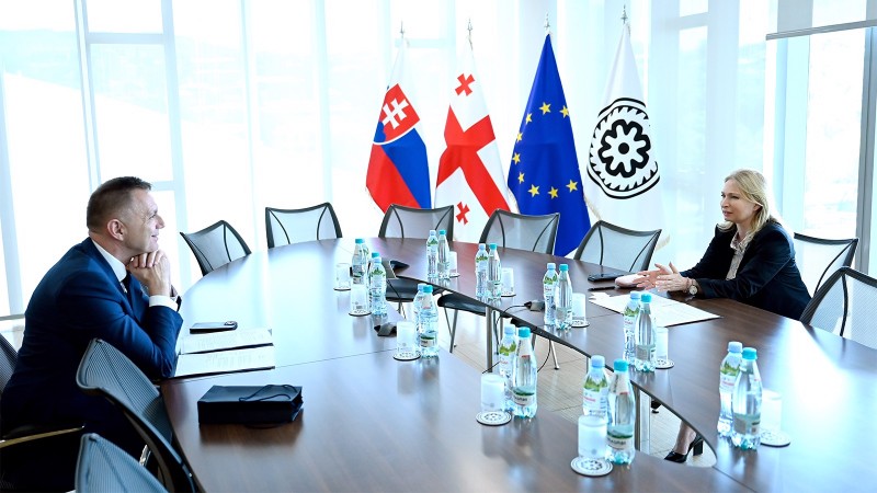 NATIA TURNAVA HOLDS MEETING WITH THE GOVERNOR OF THE NATIONAL BANK OF SLOVAKIA