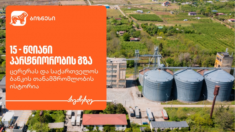 15 წლიანი პარტნიორობის გზა — ცერერას და საქართველოს ბანკის თანამშრომლობის ისტორია