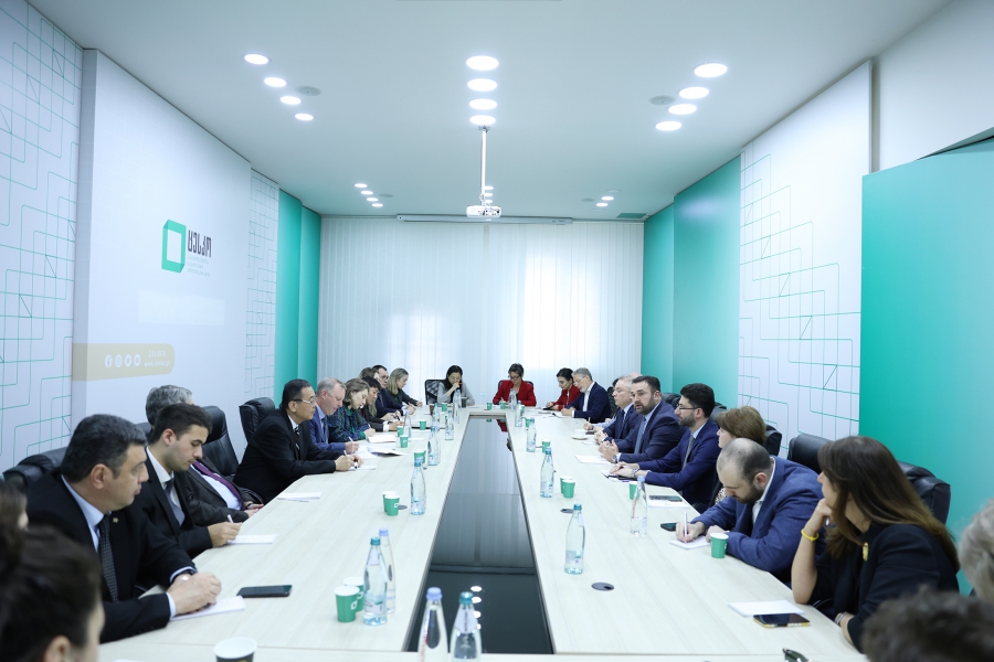 ცესკოში საერთაშორისო ორგანიზაციებისა და დიპლომატიური კორპუსის წარმომადგენლებთან შეხვედრა გაიმართა