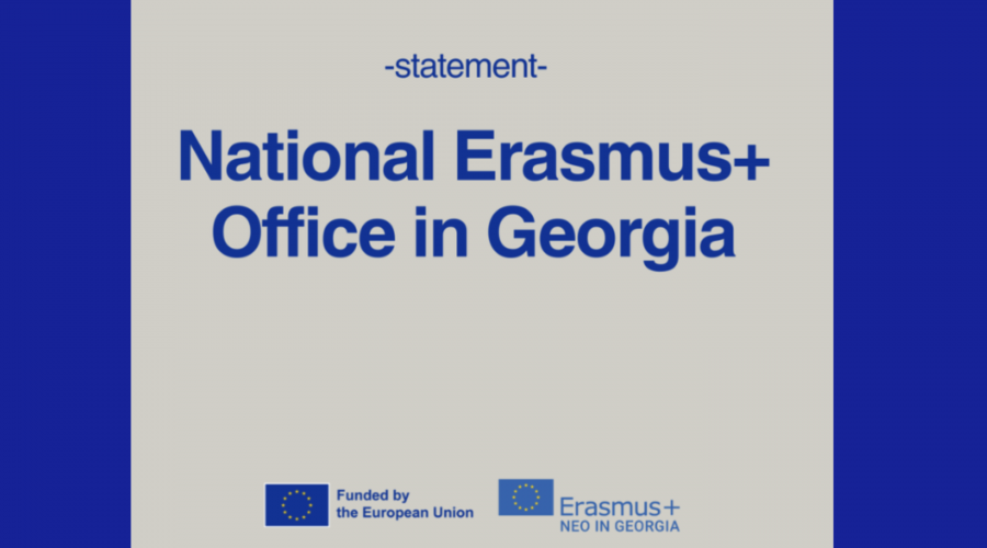 Erasmus+ ეროვნული ოფისი საქართველოში ოფიციალურად და ერთმნიშვნელოვნად უარყოფს გავრცელებულ ცრუ ინფორმაციას, თითქოს Erasmus+ პროგრამა საქართველოს ტოვებს
