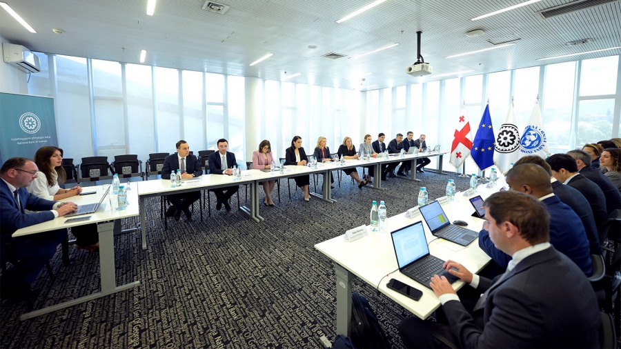 ნათია თურნავა საერთაშორისო სავალუტო ფონდის მისიას შეხვდა