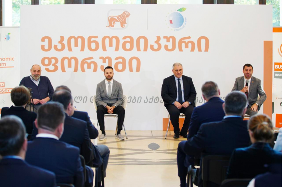 მიხეილ სარჯველაძემ ეკონომიკური ფორუმის ფარგლებში გამართულ დისკუსიაში მიიღო მონაწილეობა