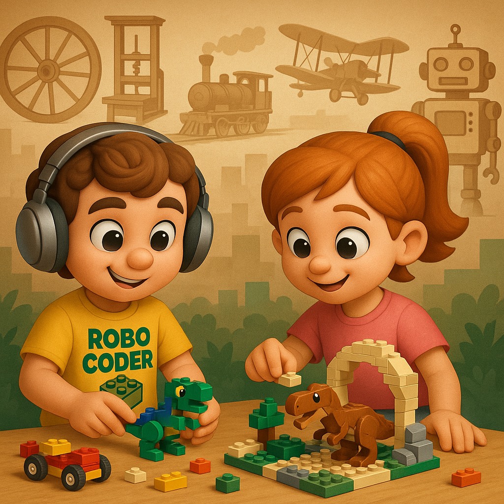 გამოგონებების ზაფხული, Robo Coder - ში LEGO ბანაკი იწყება