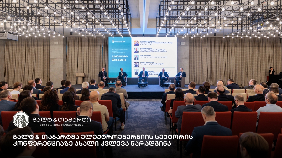 გალტ & თაგარტმა ელექტროენერგიის სექტორის კონფერენციას უმასპინძლა და ახალი კვლევა წარადგინა