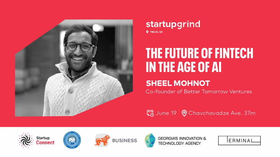 საქართველოს ბანკის მხარდაჭერით, Startup Grind ვორკშოპს “ფინტექის მომავალი AI-ის ეპოქაში“ გამართავს