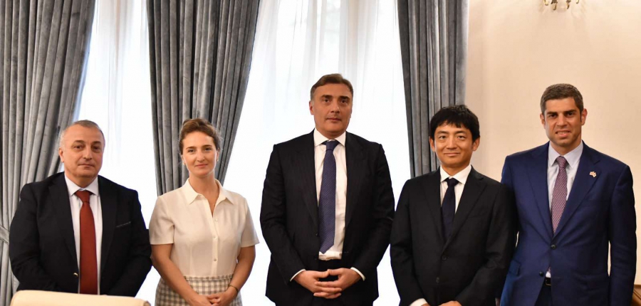 შოთა ბერეკაშვილი და მარიამ ლაშხი კრიპტო ბირჟის „bitFlyer"
დამფუძნებელ და აღმასრულებელ დირექტორს შეხვდნენ
