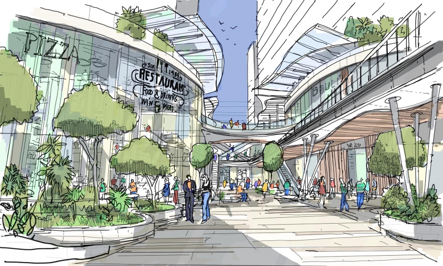 Orbi City Mall-ის დიზაინზე საერთაშორისო არქიტექტურული კომპანია Chapman Taylor მუშაობს