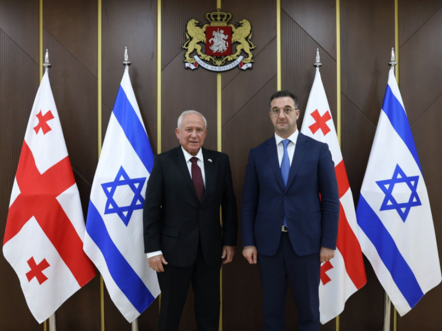 David Songulashvili Hosted Avi Dichter, Israeli Minister of Agriculture and Food Security