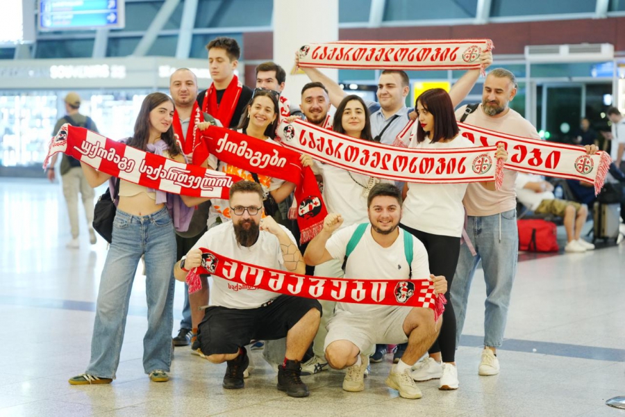თბილისის საერთაშორისო აეროპორტიდან Eurobasket 2025-ზე ეროვნული ნაკრების ქომაგებით სავსე სუბსიდირებული ჩარტერული რეისი შესრულდა