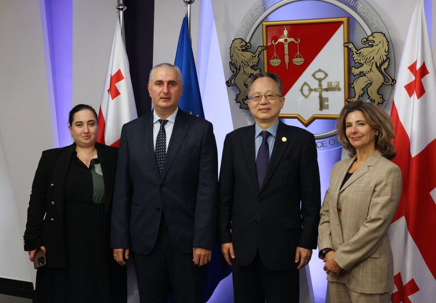 ფინანსთა მინისტრი ლაშა ხუციშვილი აზიის განვითარების ბანკის ვიცე-პრეზიდენტ ინგმინ იანგს შეხვდა