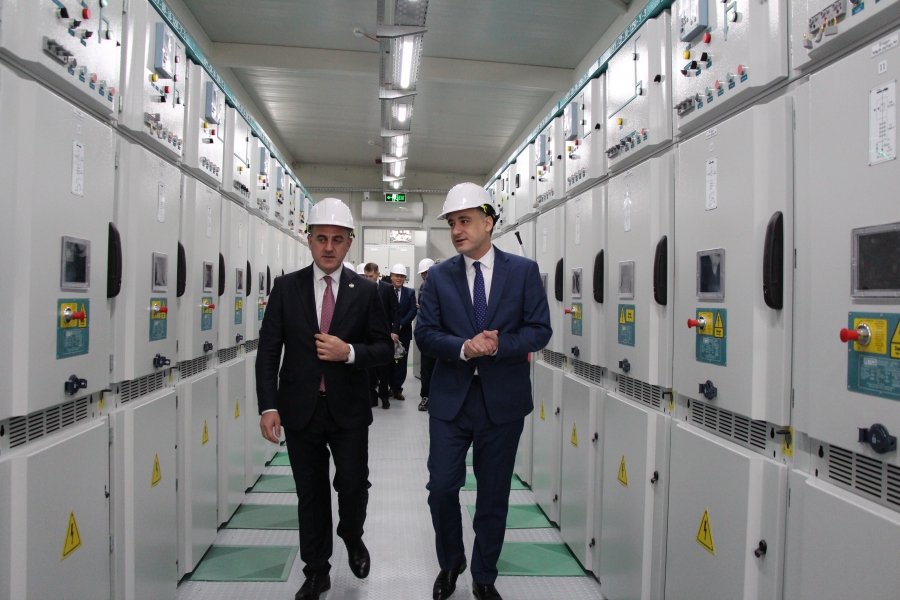 სემეკის დავალებით „თელასის“ მიერ მაღალი ძაბვის ქვესადგური „კრწანისი“ აშენდა