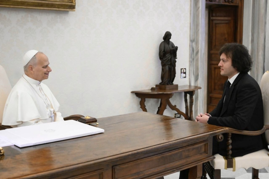 საქართველოს პრემიერ-მინისტრი რომის პაპს შეხვდა