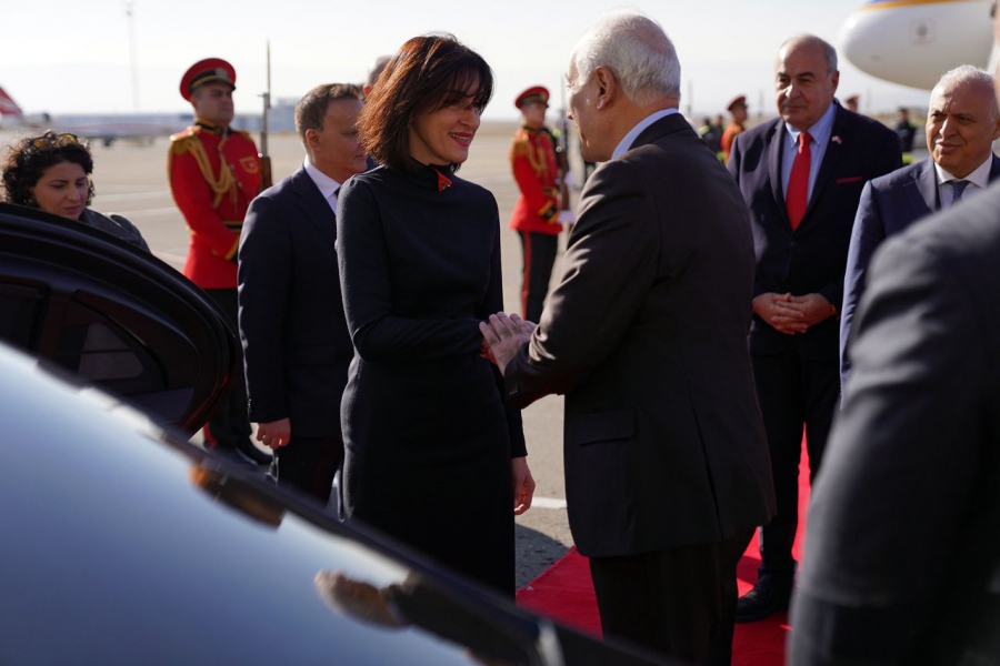 საქართველოს სომხეთის პრეზიდენტი ეწვია