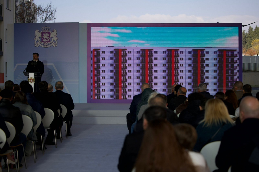 ჩვენი მთავრობის ერთ-ერთი მთავარი პრიორიტეტი დევნილი მოსახლეობისთვის ღირსეული ცხოვრების პირობების შექმნაა - კახა კალაძე