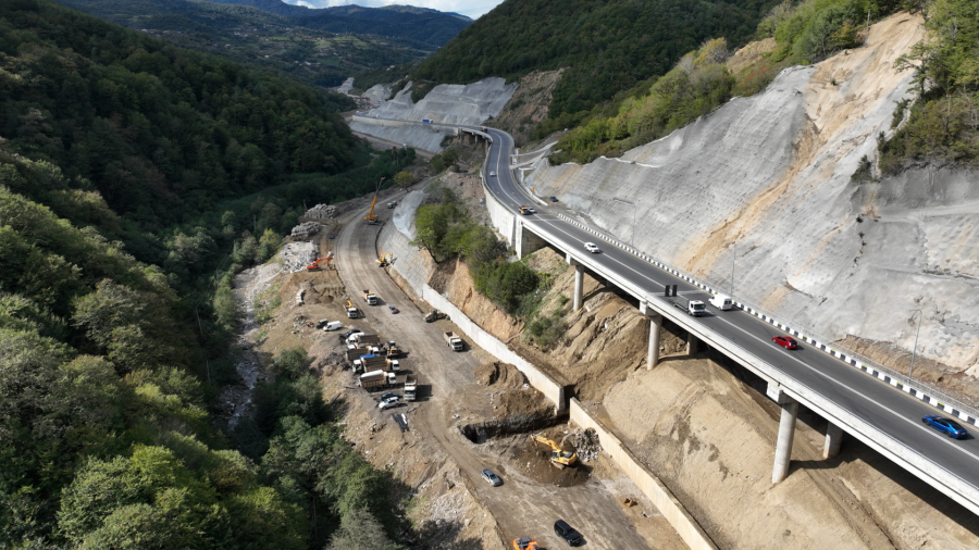 რიკოთის დარჩენილი 4 კმ-იანი მონაკვეთი წლის ბოლომდე გაიხსნება