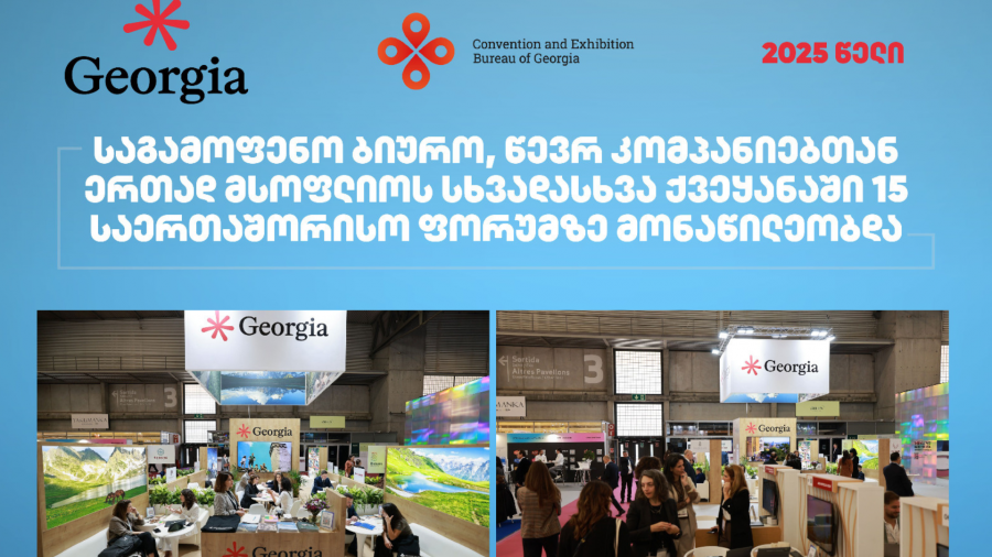 საქმიანი ტურიზმის განვითარების მიზნით წელს ტურიზმის ეროვნულმა ადმინისტრაციამ საერთაშორისო ფორუმებში მიიღო მონაწილეობა