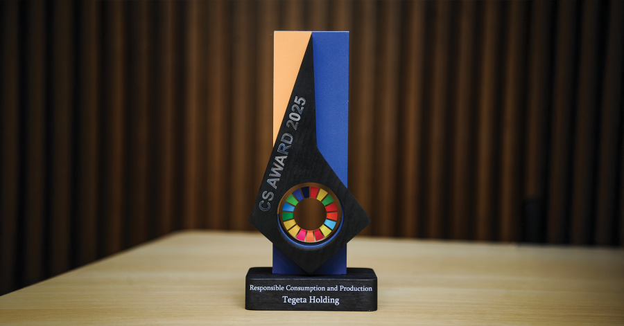 CS AWARD 2025 - „თეგეტა“ ნომინაციაში - „მდგრადი მოხმარება და წარმოება“ გამარჯვებულია