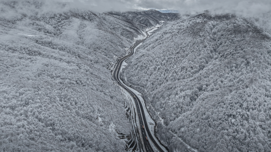 რიკოთის მაგისტრალის მშენებლობა დასრულდა