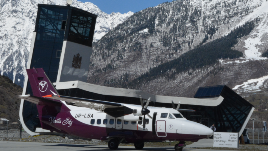 მესტიის თამარ მეფის სახელობის აეროპორტი 15 წლისაა!