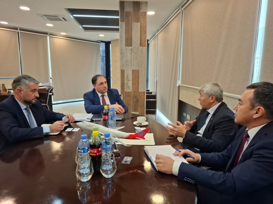 საქართველოსა და ყირგიზეთს შორის პირდაპირი ავიამიმოსვლის აღდგენა განიხილება