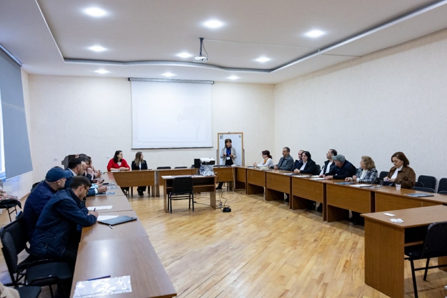 სივრცითი და ქალაქთმშენებლობითი განვითარების სააგენტოს ორგანიზებული ტრენინგების ფარგლებში, სპეციალისტები ამჯერად იმერეთის რეგიონიდან გადამზადდნენ