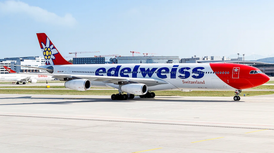 Edelweiss-ი ციურიხი-თბილისი-ციურიხის მიმართულებით სიხშირეს ზრდის