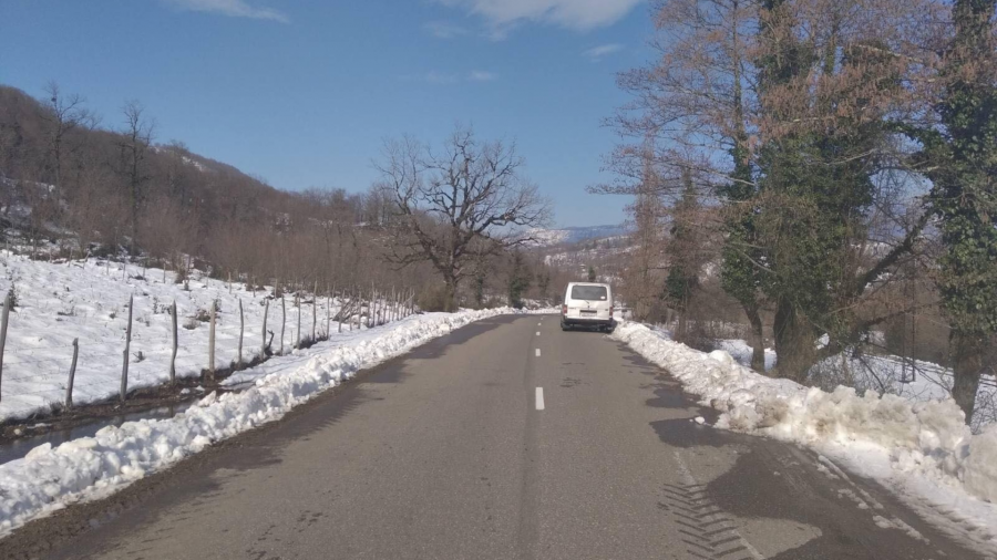 გომი-საჩხერე-ჭიათურა-ზესტაფონის გზის კმ1-კმ106 მონაკვეთზე მისაბმელიანი და ნახევრადმისაბმელიანი ავტოტრანსპორტის მოძრაობა აღდგა