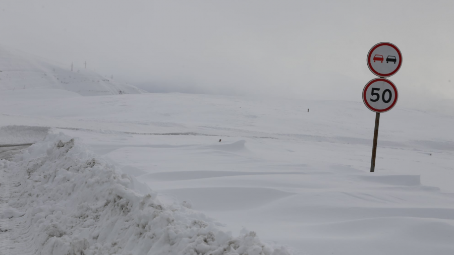 გუდაური (ფოსტა) - კობის მონაკვეთზე ავტოტრანსპორტის მოძრაობა აკრძალულია