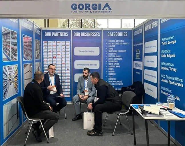 „გორგიამ“ უზბეკეთში სამშენებლო-სარემონტო მასალების გამოფენაზე მიიღო მონაწილეობა