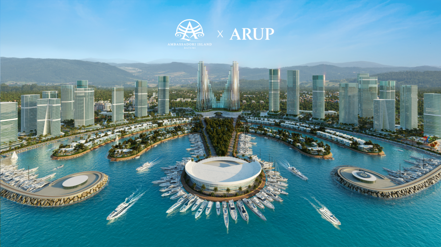 „ამბასადორი აილენდ ბათუმის“ პროექტი შესთავაზებს რეგიონს მაღალი ხარისხის ურბანულ გარემოს, მდგრადი ეკოსისტემით - ARUP