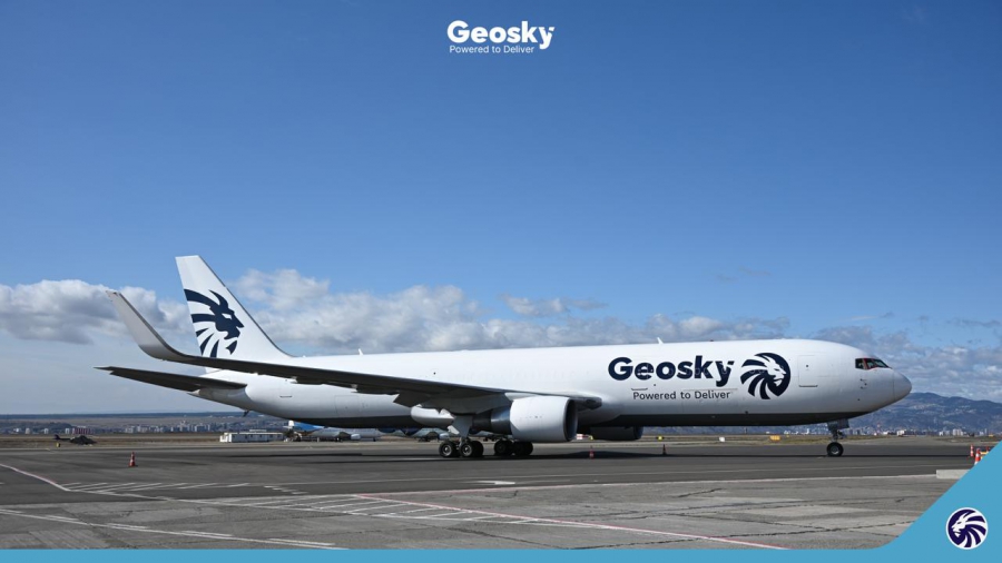 Geosky Airlines-ის რებრენდინგი წარმატებით დასრულდა — ბრენდის ვიზუალური იდენტობის სრული ტრანსფორმაცია