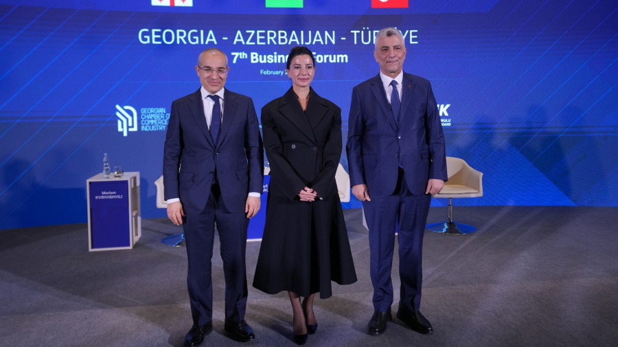 მოხარული ვარ, საქართველოში აზერბაიჯანის ეკონომიკის მინისტრსა და თურქეთის ვაჭრობის მინისტრთან ერთად რეგიონის ეკონომიკური განვითარებისა და დაკავშირებადობის განმტკიცების საკითხები განვიხილეთ - მარიამ ქვრივიშვილი