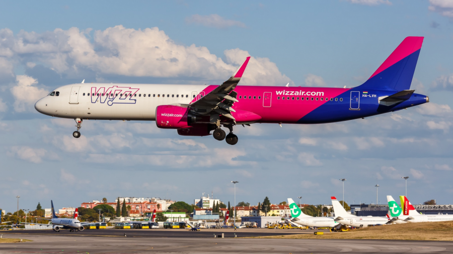 Wizz Air დროებით წყვეტს ფრენებს ისრაელისა და ახლო აღმოსავლეთის მიმართულებებით
