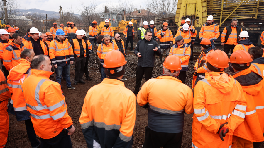 საქართველოს რკინიგზაში ინფრასტრუქტურული გაჯანსაღება გრძელდება