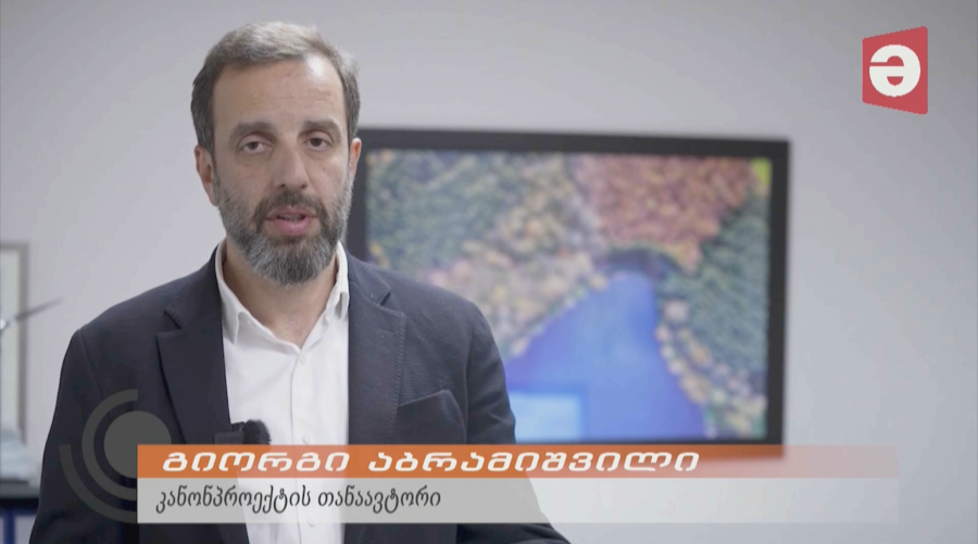 გიორგი აბრამიშვილი | GREDA-ს კანონპროექტის თანაავტორი