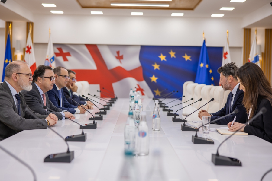 თბილისის მერმა GWP-ის მფლობელი კომპანიის - „აქუალიას“ აღმასრულებელ დირექტორთან შეხვედრა გამართა