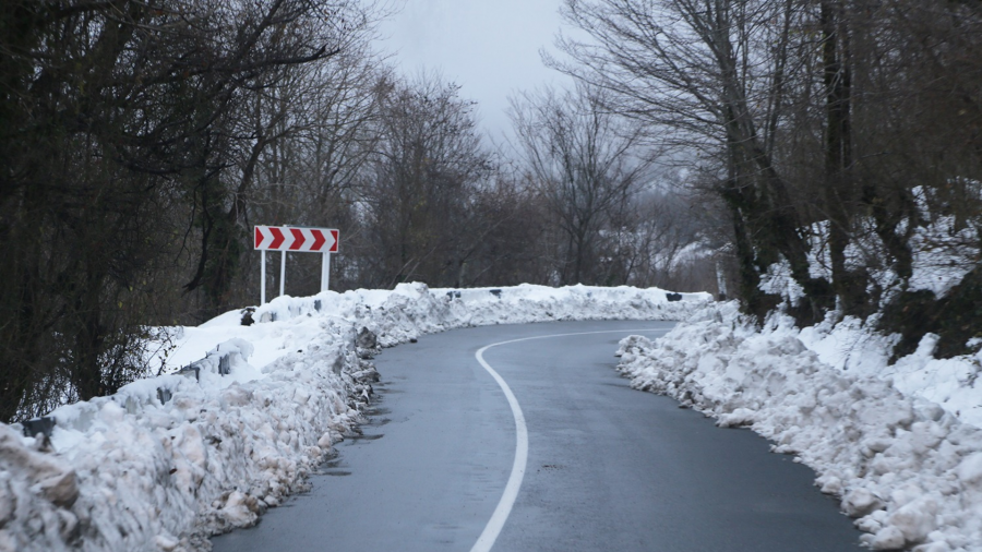 ჯვარი-მესტიის მონაკვეთზე ავტოტრანსპორტის მოძრაობა აღდგა