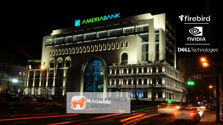 Lion Finance Group-ის შვილობილი Ameriabank-ი $60 მილიონს AI Data ცენტრის მშენებლობაში მიმართავს, რომელიც Firebird-ის, NVIDIA-ს, Dell Technologies-ის თანამშრომლობით შენდება