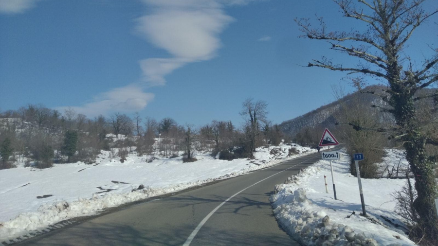 ნაქერალას უღელტეხილსა და საჩხერე (სარეკი)-უზუნთა-შქმერი-ზუდალის გზაზე მისაბმელიანი და ნახევრადმისაბმელიანი ავტოტრანსპორტის მოძრაობა აღდგა