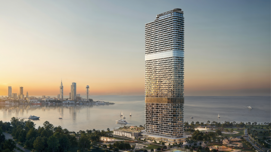 „ამბასადორი აილენდ ბათუმის" პირველი ცათამბჯენის მშენებლობა 2029 წელს დასრულდება