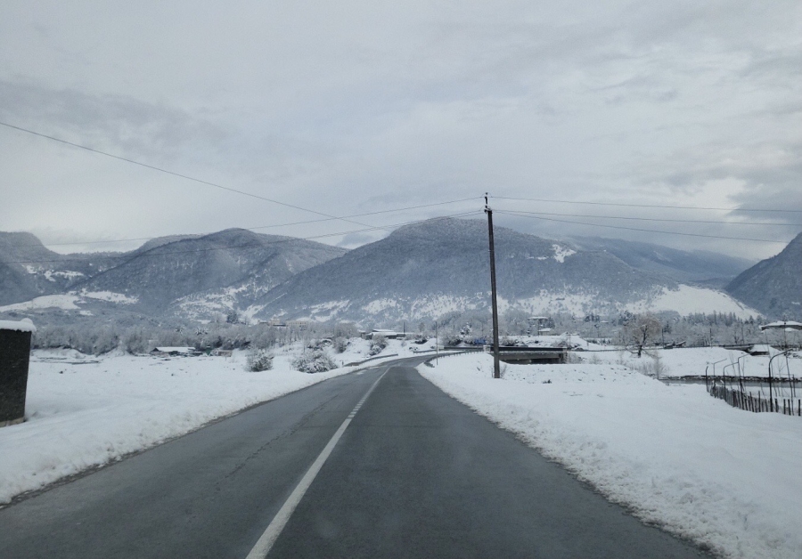 ბეთანიის ეკლესიასთან მისასვლელ გზაზე ავტოტრანსპორტის მოძრაობა აღდგა