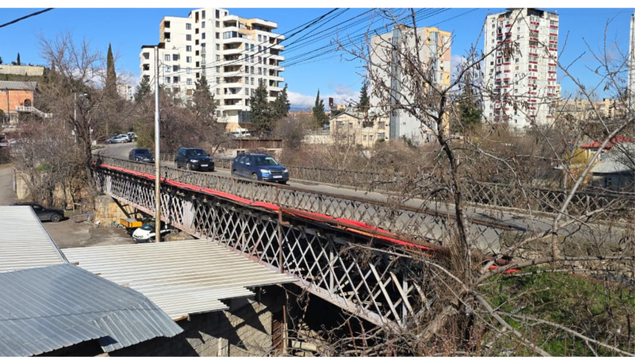 მდინარე დიღმურას ხიდზე, 14 აპრილიდან ხუთი თვის განმავლობაში, საავტომობილო მოძრაობა სრულად შეიზღუდება