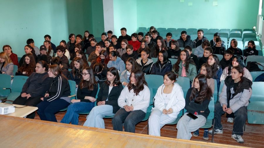 დმანისის მუნიციპალიტეტის საჯარო სკოლებთან საინფორმაციო-შემეცნებითი შეხვედრები გაიმართა