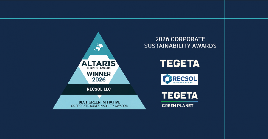 RECSOL-მა Altaris-ის „საუკეთესო მწვანე ინიციატივის“ ჯილდო მიიღო - „თეგეტა ჰოლდინგის“ მხარდაჭერით საქართველოში საბურავების გადამმუშავებელი საწარმო შენდება