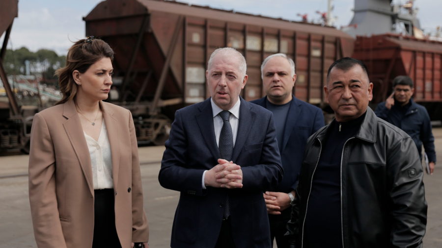 თურქმენეთის სახელმწიფო დელეგაცია საქართველოს საპორტო ინფრასტრუქტურას გაეცნო