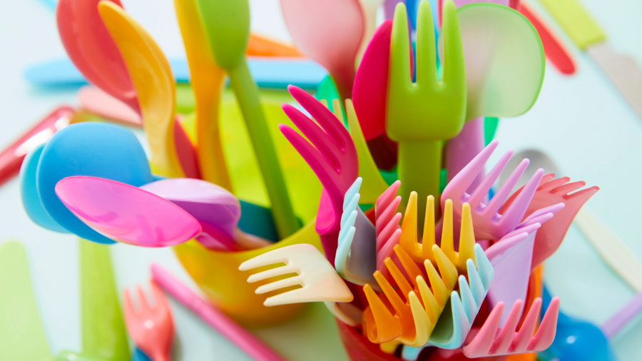 Georgia bans sale of single-use plastic cutlery and food containers from April 1
