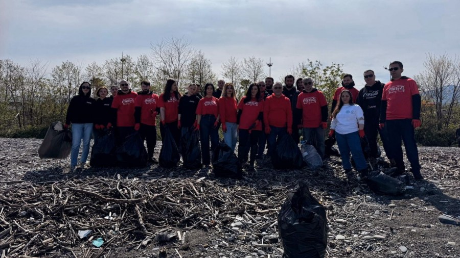 კომპანია “კოკა-კოლა ბოთლერს ჯორჯიას” დედამიწის დღის აქცია მდინარე ჭოროხის დელტაზე
